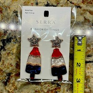NWT Bomb Pop Summer Earrings